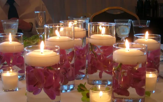 Floating candles